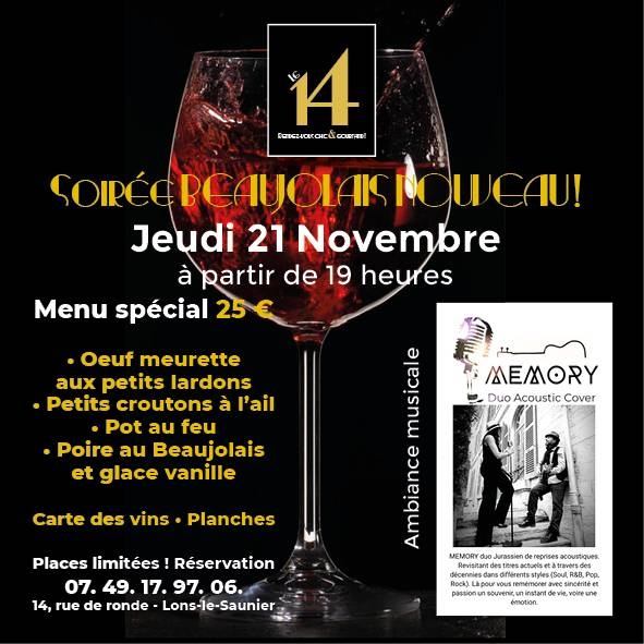 Le 14 - Restaurant Lons-le-Saunier - Restaurant Lons-le-Saunier centre ville